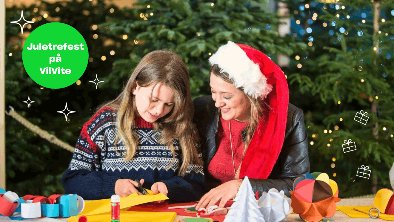 Juletrefest på VilVite Juleverksted på VilVite