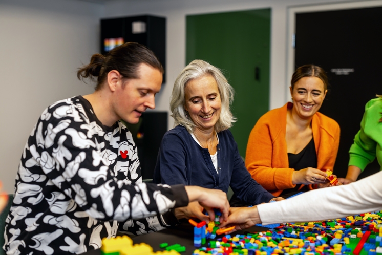 Teambuilding med bedrift og de spiller Pumpefotball