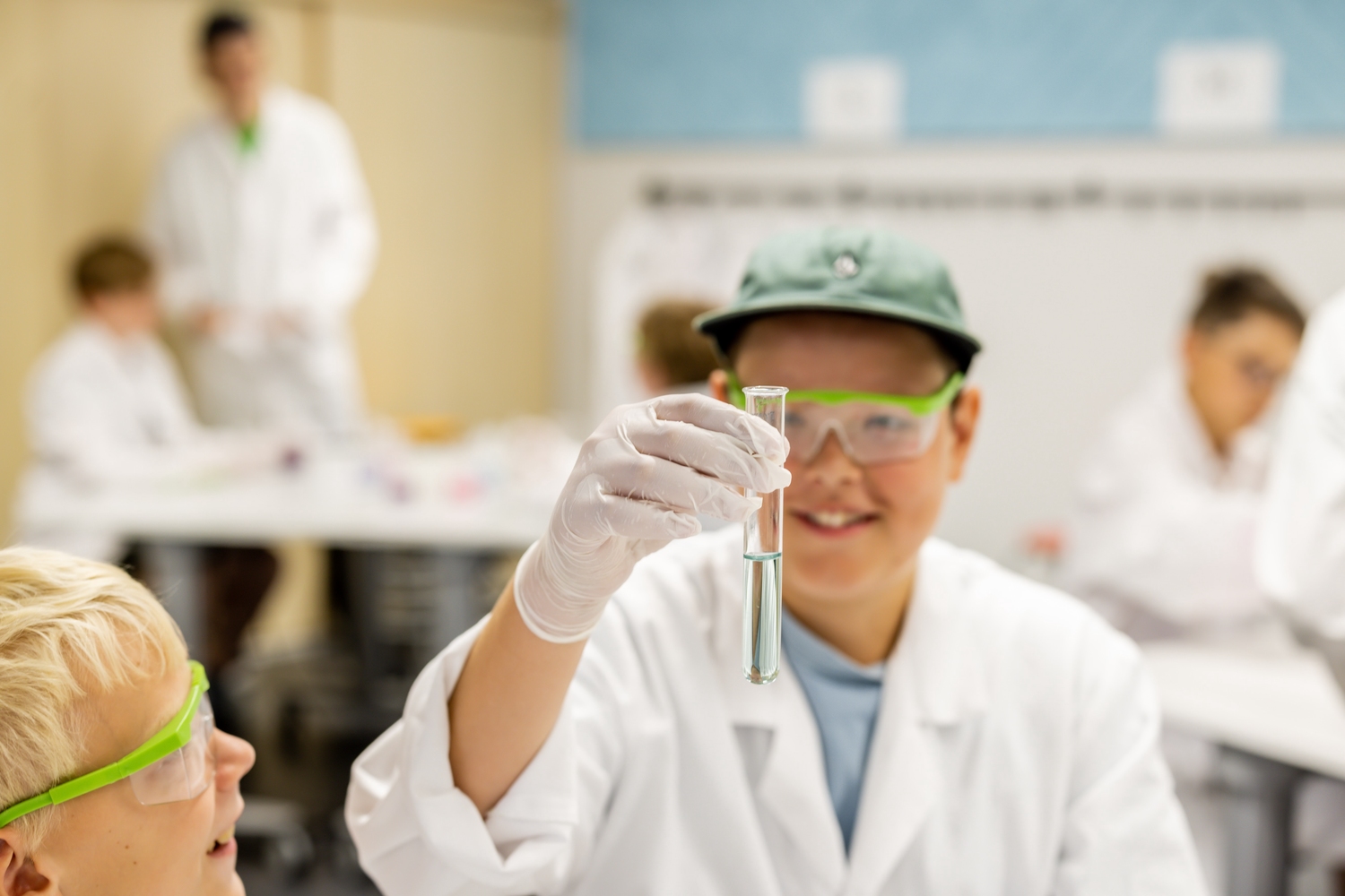 Eksperimenter på Vitelabben