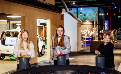 Kids producing energy in Energy city